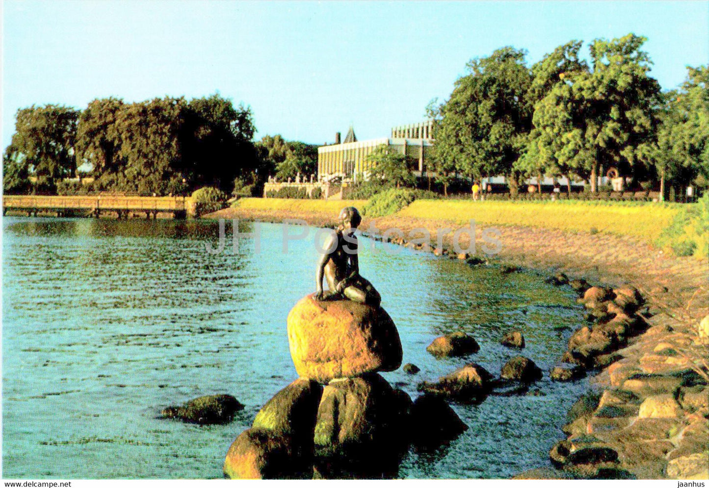 Copenhagen - Little Mermaid - Colorama - Denmark - unused - JH Postcards