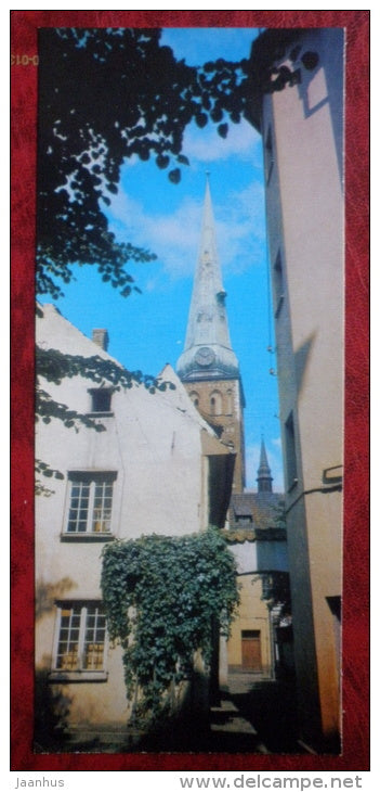 St. Jacobs Church - Riga - 1979 - Latvia USSR - unused - JH Postcards