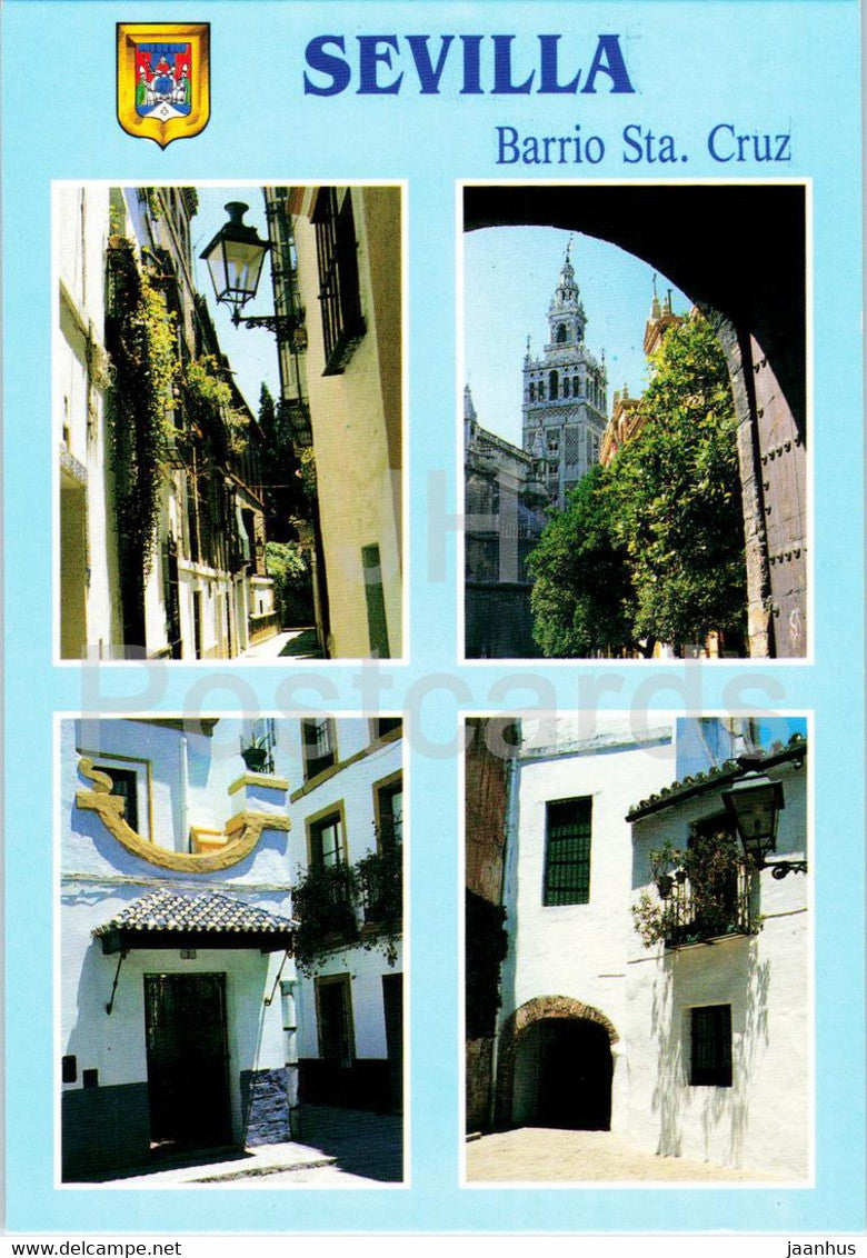 Sevilla - Barrio Sta Cruz - Diversos Aspectos - 67 - Spain - unused - JH Postcards