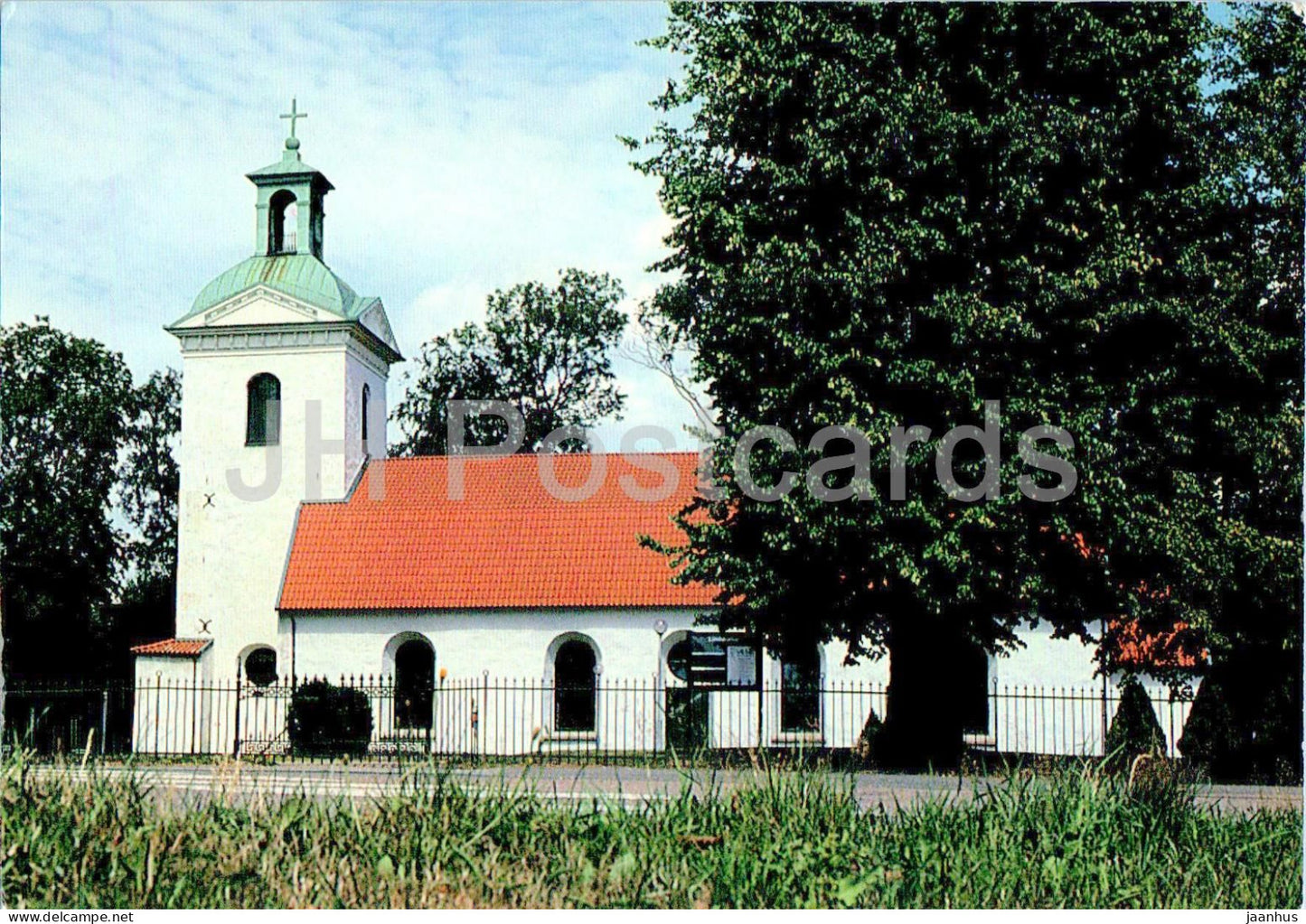 Alingsas Landskyrkan - church - 9451 - Sweden – unused – JH Postcards