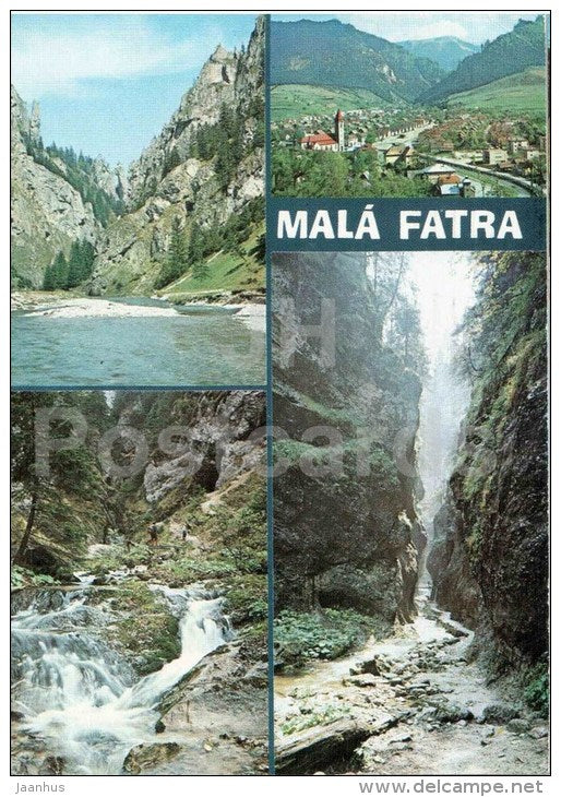 Terchova - mountains - Mala Fatra - Little Fatra - Czechoslovakia - Slovakia - used 1987 - JH Postcards