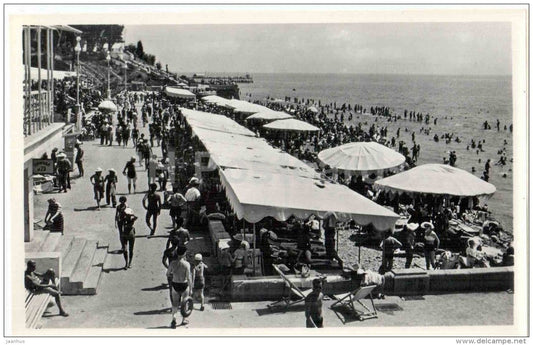 Vereshchagin City Beach - Sochi - photo card - 1960 - Russia USSR - unused - JH Postcards