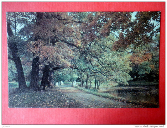 A Walk in the Park - Pushkin - Pushkino - 1969 - Russia USSR - unused - JH Postcards