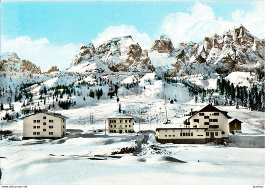 Passo Monte Croce Comelico 1656 m - Kreuzberg Pass - Italy - unused - JH Postcards