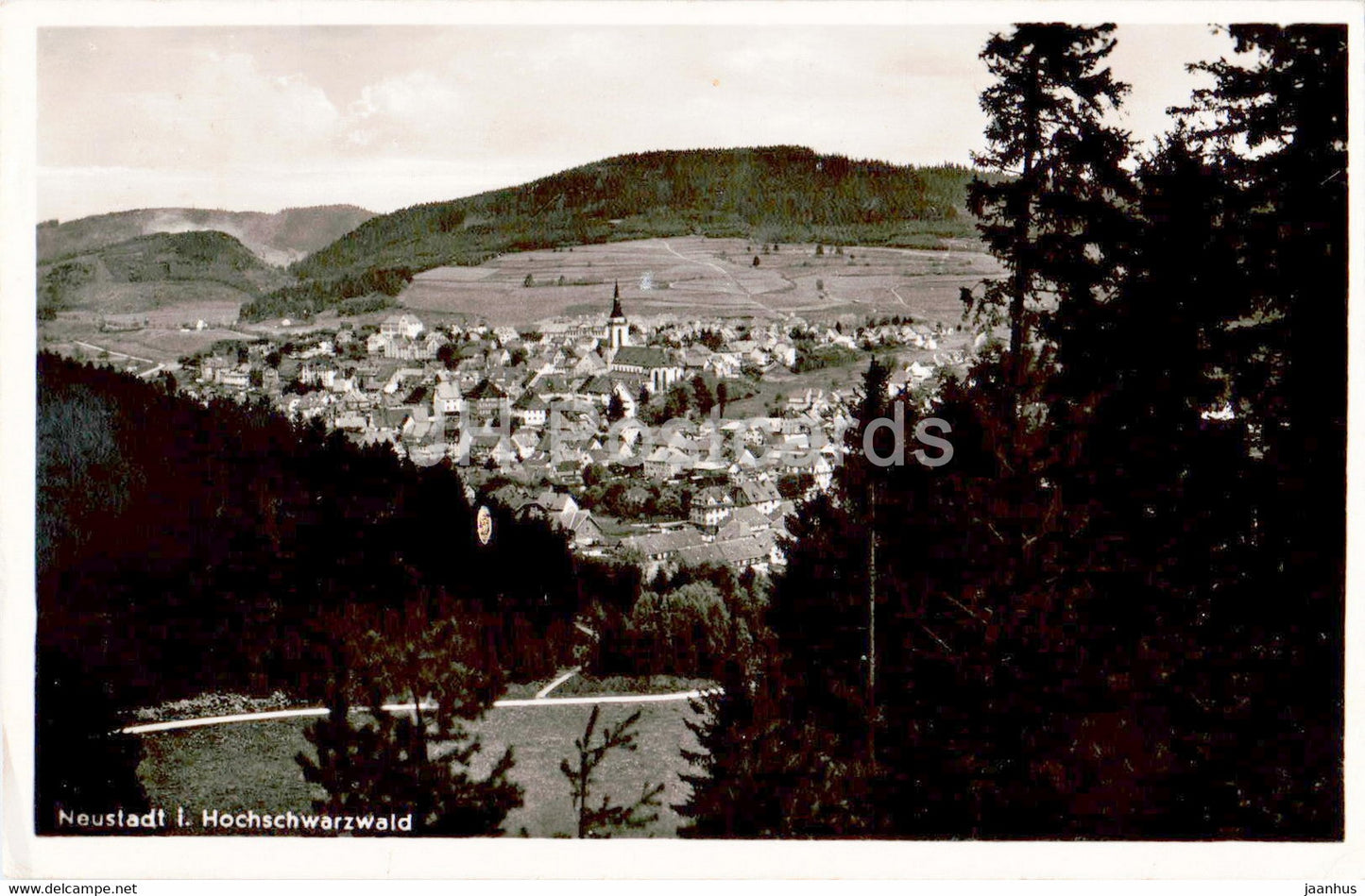 Neustadt i Hochschwarzwald - old postcard - 1942 - Germany - used - JH Postcards
