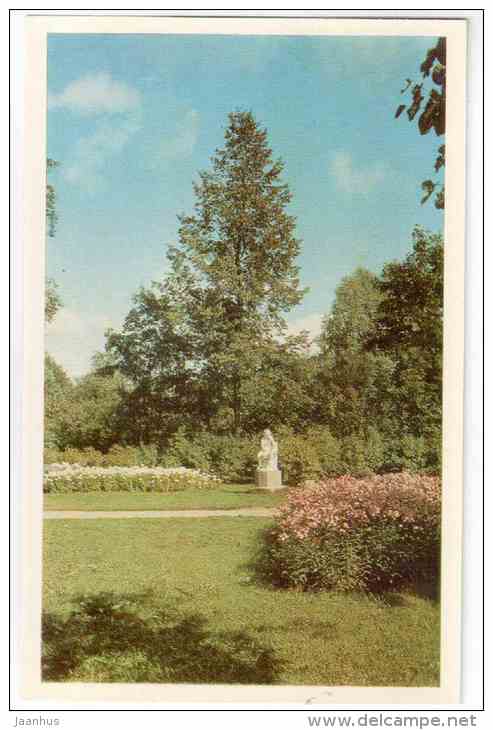 Landscape near Voliere pavilion - Pavlovsk - 1971 - Russia USSR - unused - JH Postcards