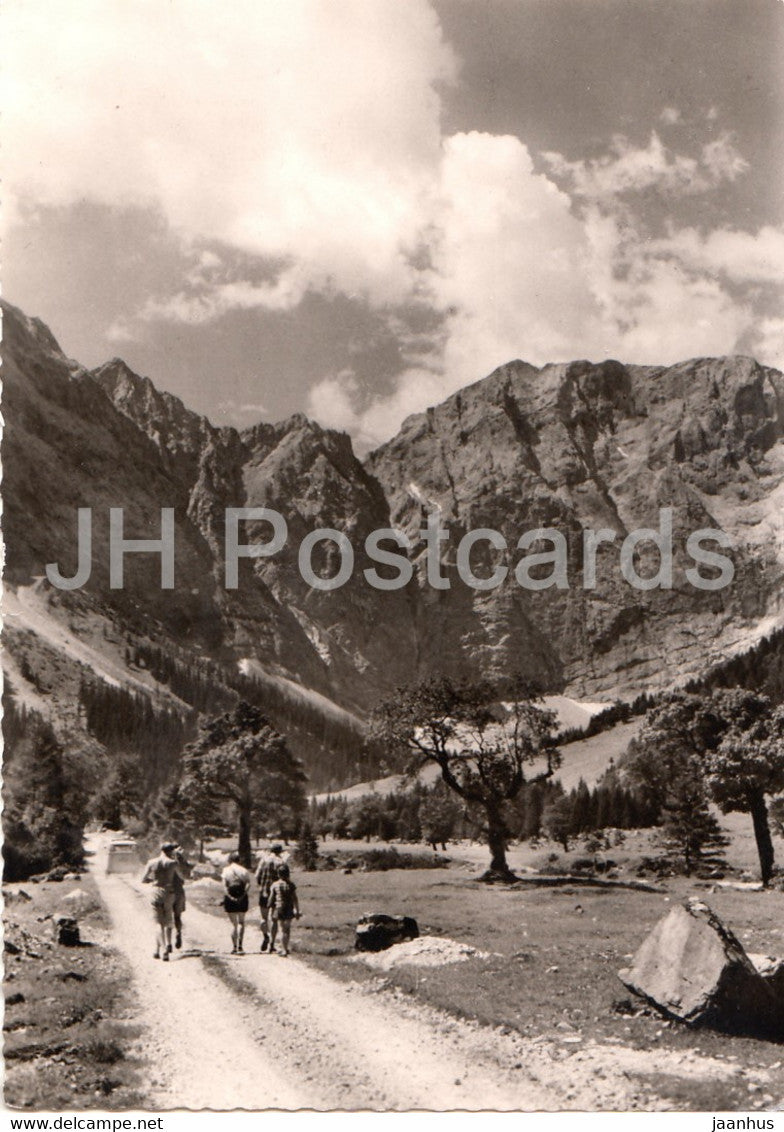 Wanderung in der Eng - 1965 - Germany - used - JH Postcards