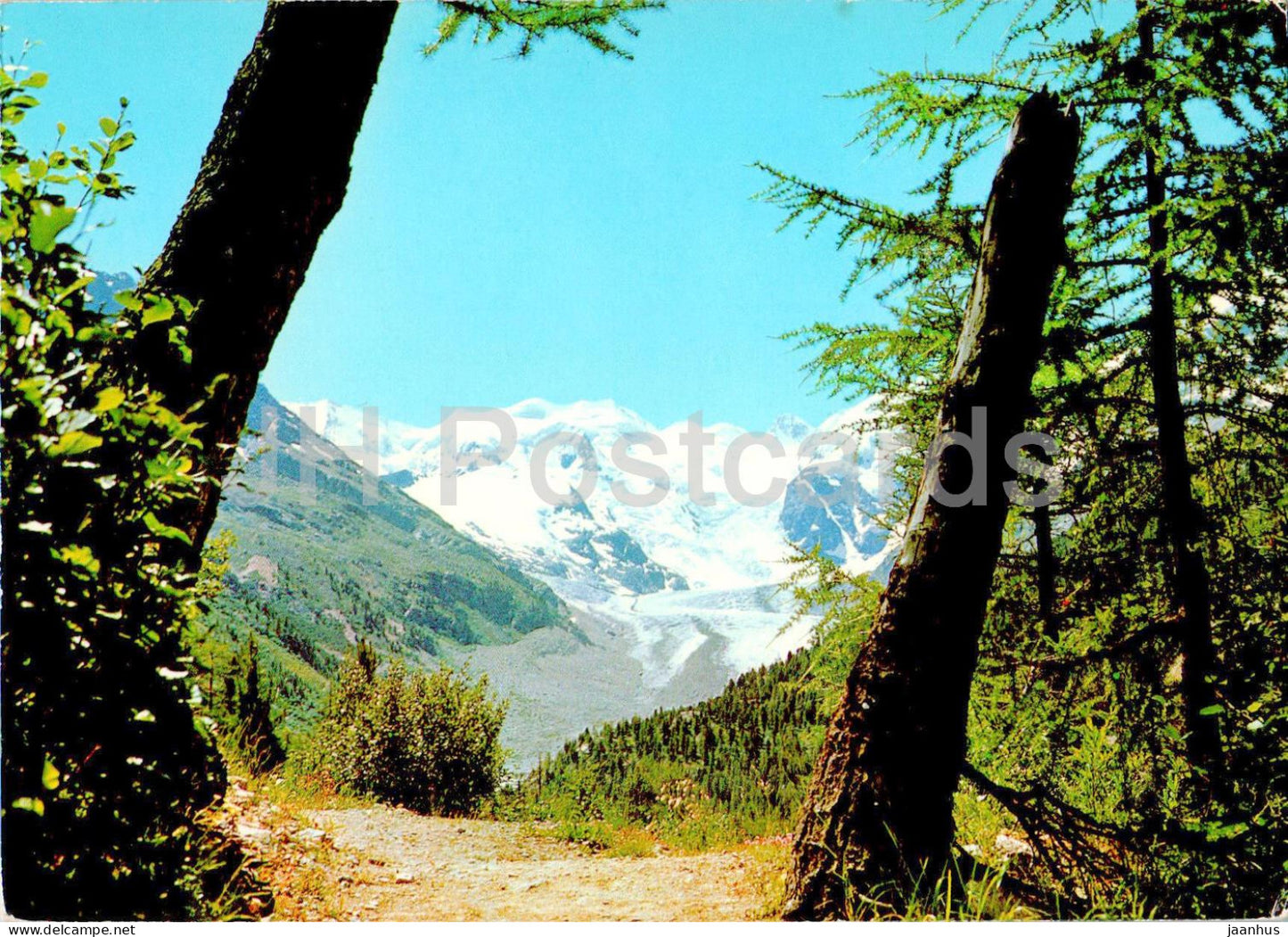 Hohenweg - Morteratschgletscher - 35/113 - 1968 - Switzerland - used - JH Postcards