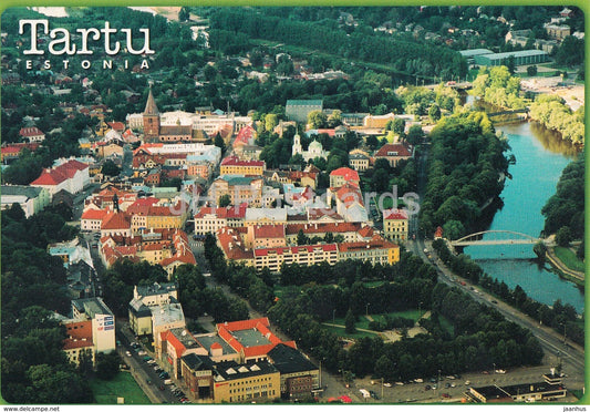 Tartu - Aerial View - Estonia - unused - JH Postcards