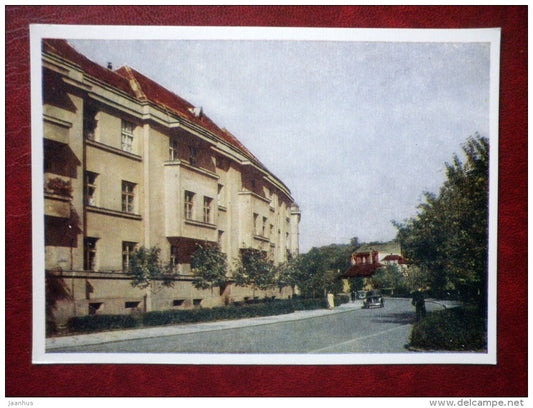 Kiev (Kyiv ) street - Uzhhorod - Uzhgorod - 1958 - Ukraine USSR - unused - JH Postcards