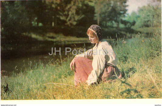 Drama from Ancient Life - actress E. Solovey - Movie - Film - soviet - 1972 - Russia USSR - unused - JH Postcards