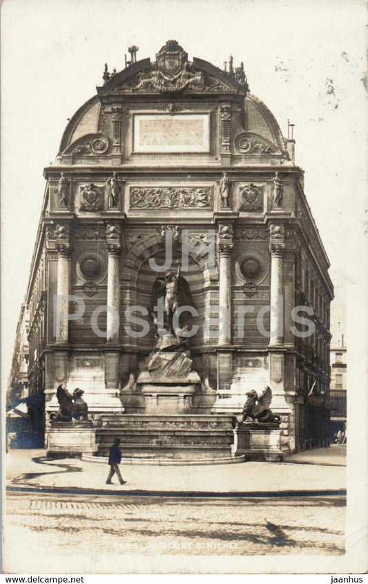 architecture - old postcard - 1916 - France - used - JH Postcards