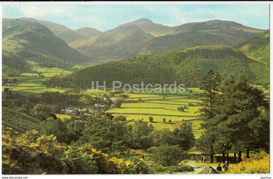 Borrowdale from Watendlath Path - LKD. 3 - United Kingdom - England - unused - JH Postcards