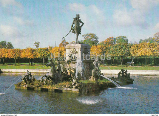 Petrodvorets - The Neptune Fountain - fountains - 1983 - Russia USSR - unused - JH Postcards
