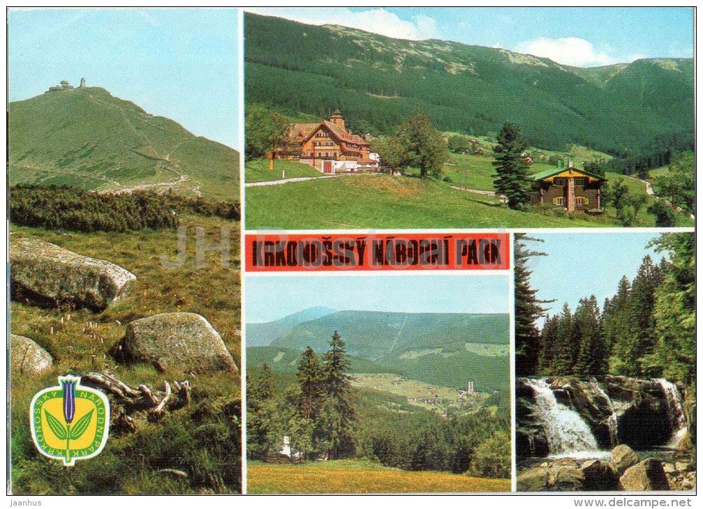 Krkonose National Park - Snezka mountain - St. Peter valley - Czechoslovakia - Czech - unused - JH Postcards