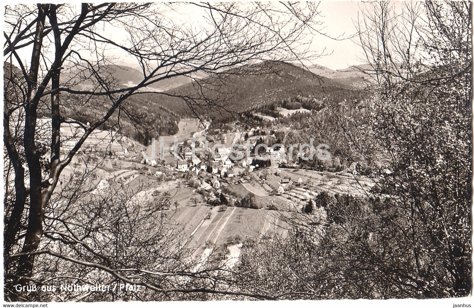 Gruss aus Nothweiler - Pfalz - Gaststatte zur Wegelnburg - 2040 - Germany - unused - JH Postcards