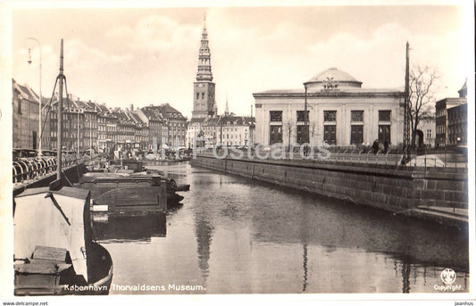 Copenhagen - Kobenhavn - Thorvaldsens Museum - 492 - old postcard - Denmark - unused - JH Postcards