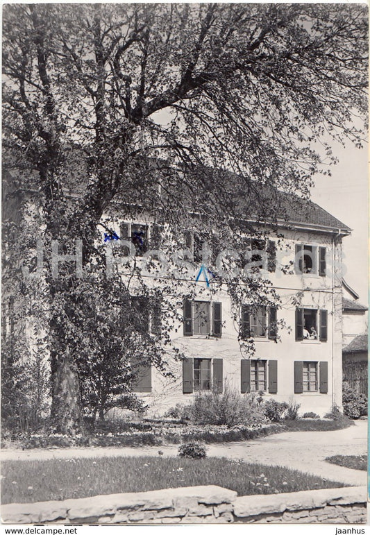 Institution de Montmirail - Switzerland - used - JH Postcards