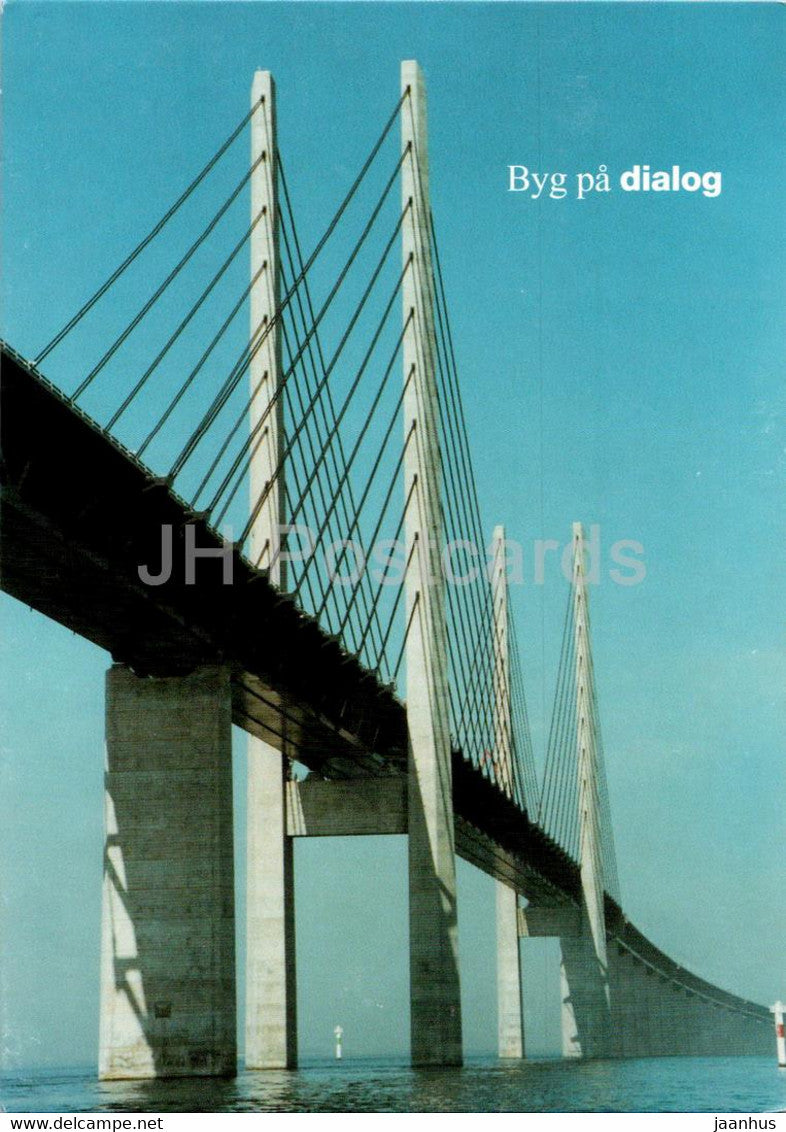 Oresundsbron - Oresund Bridge - Denmark - unused - JH Postcards