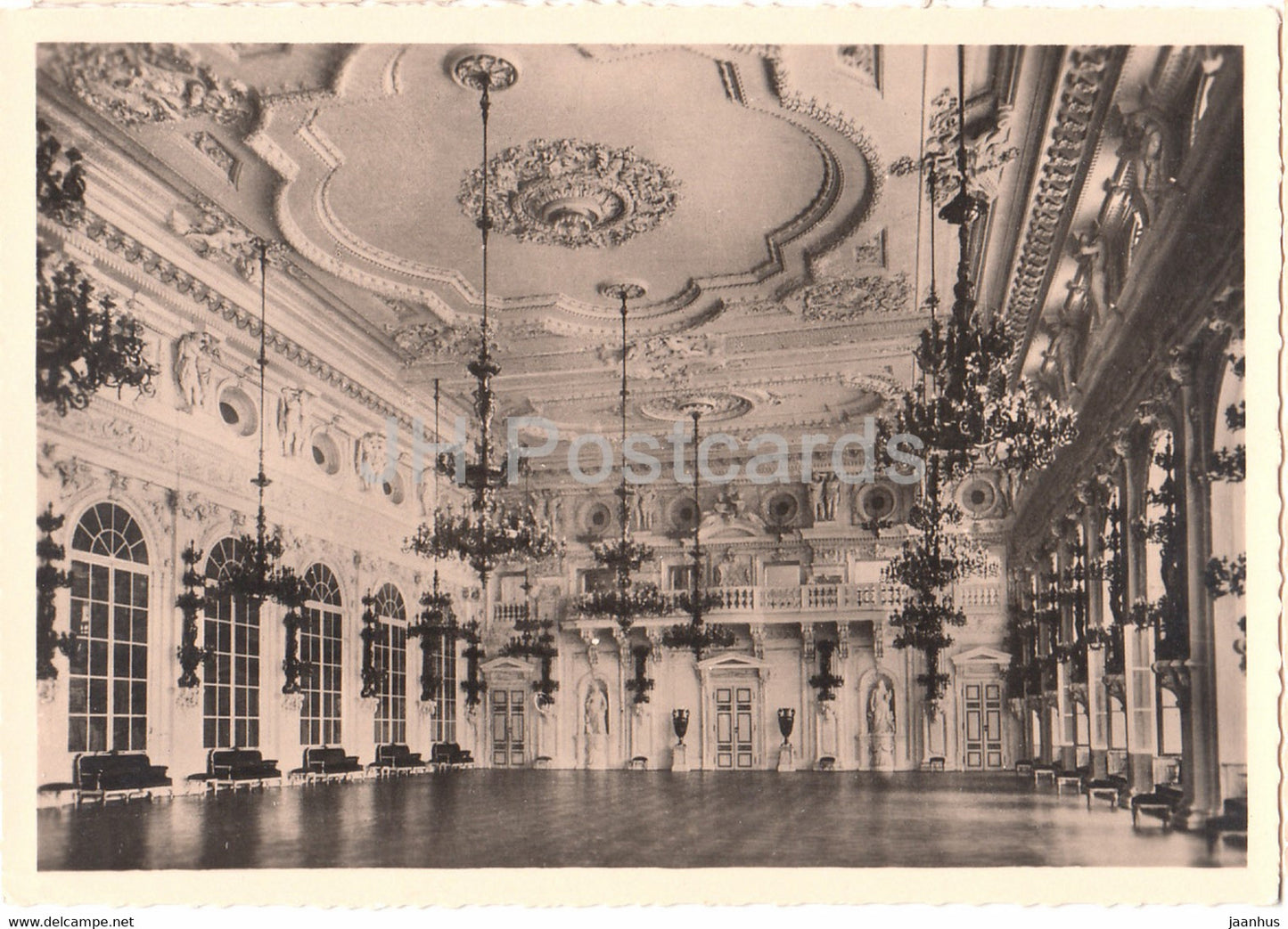 Praha - Prague - Prag - Prager Burg - Spanischer Saal - Prazsky Hrad - old postcard - 1005 - Czech Republic - unused - JH Postcards