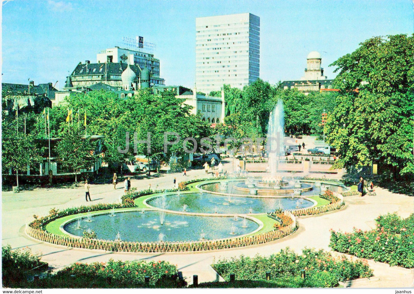 Copenhagen - Tivoli - 1518 - 1970 - Denmark - used - JH Postcards