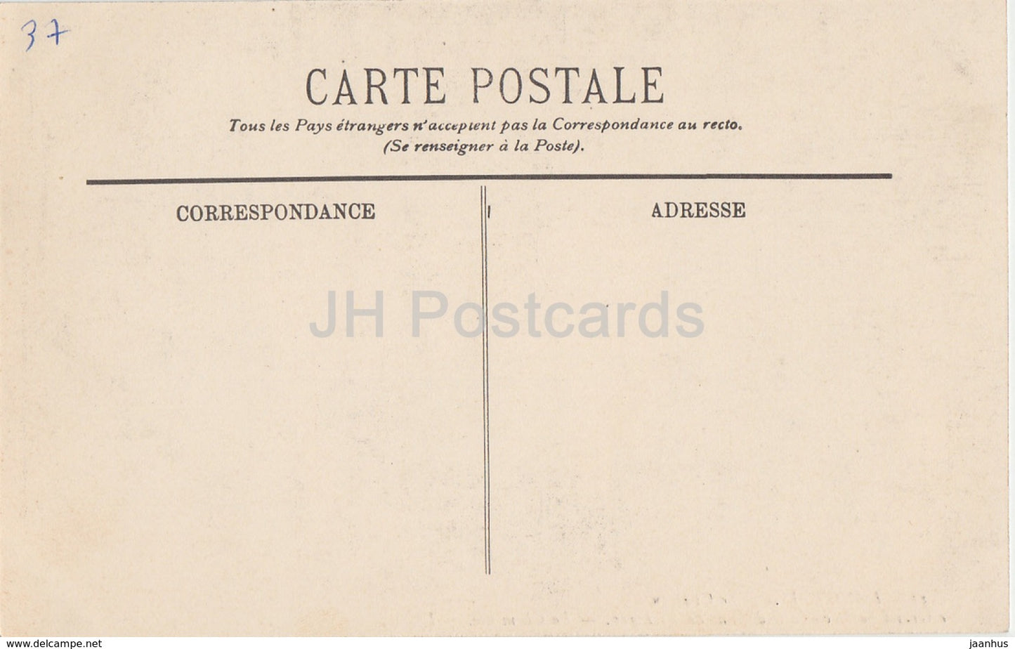 Langeais - Le Chateau - Le Grand Salon ou Salle d'Anne de Bretagne - La Cheminee - 31 - alte Postkarte - Frankreich - unbenutzt