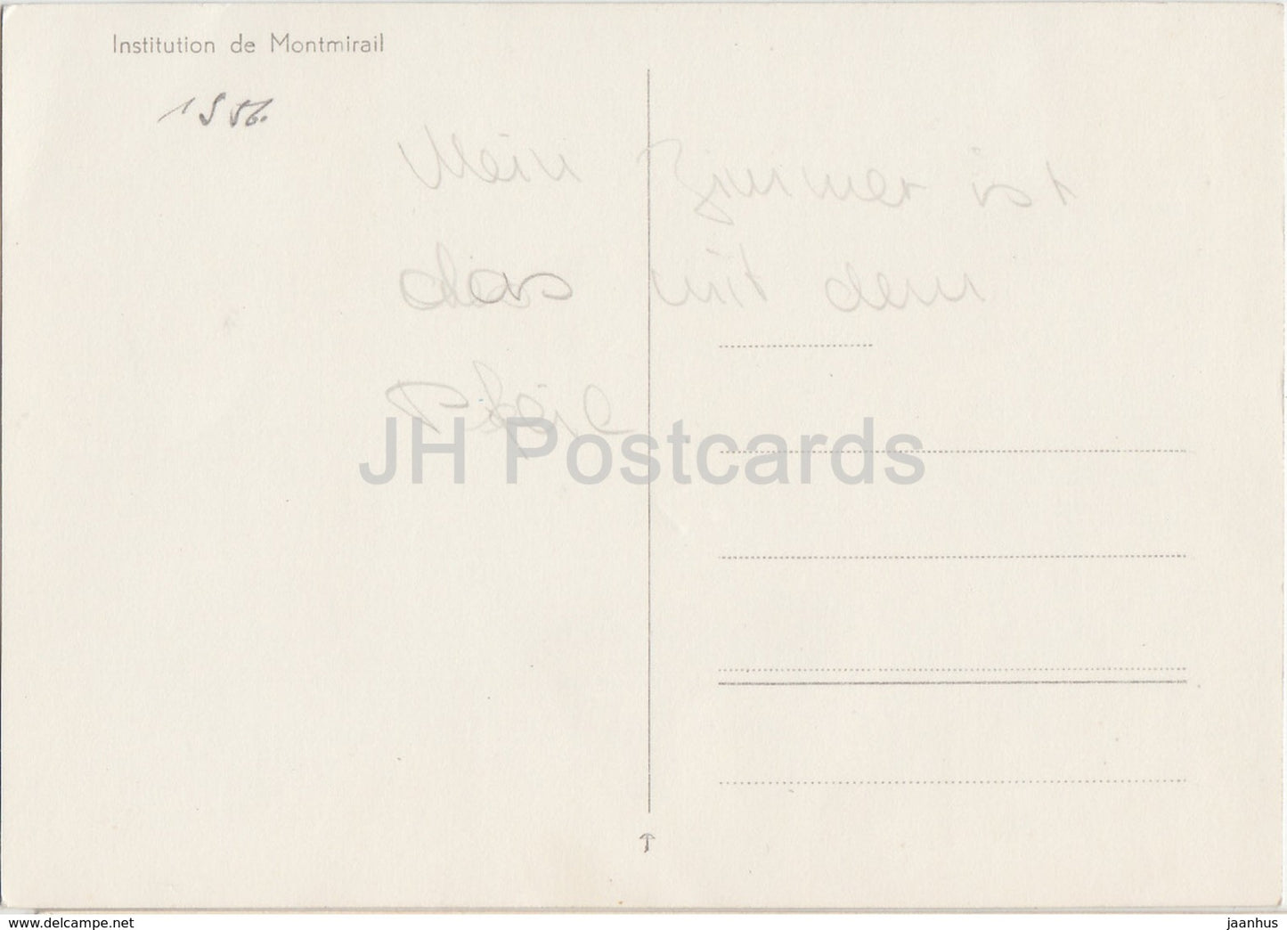 Institution de Montmirail - Switzerland - used