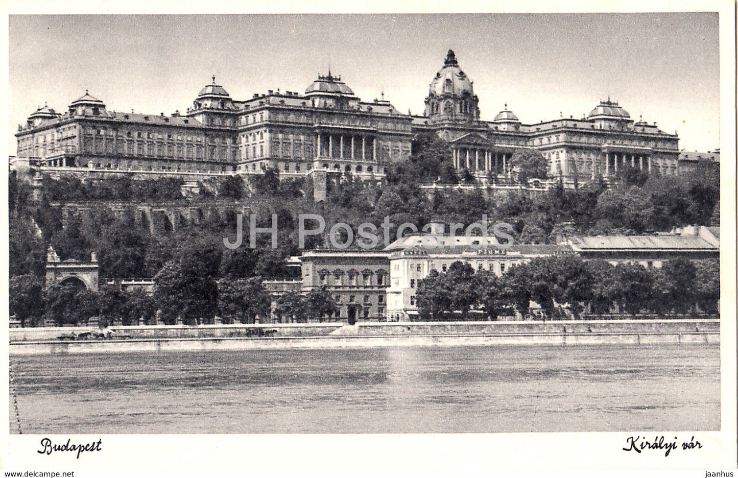 Budapest - Kiralyi Var - Konigliche Burg - Royal castle - 200 - old postcard - Hungary - unused - JH Postcards