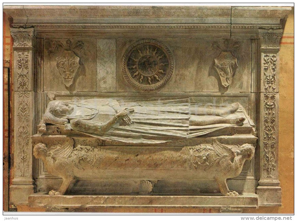 Basilica di S. Maria Sopra Minerva , Tomba di Francesco Tornabuoni - Roma - Rome - Italia - Italy - unused - JH Postcards