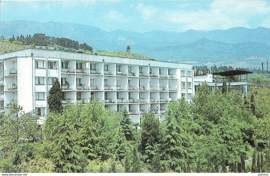 Gurzuf - Korovin house of creativity of artists - Crimea - 1990 - Ukraine USSR - unused - JH Postcards