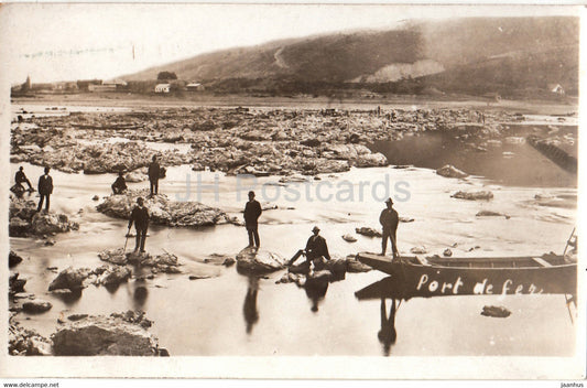 Port de Fer - old postcard - unused - JH Postcards