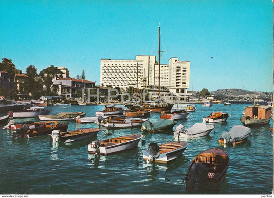 Istanbul - Tarabya and Hotel - boat - 1995 - Turkey - used - JH Postcards