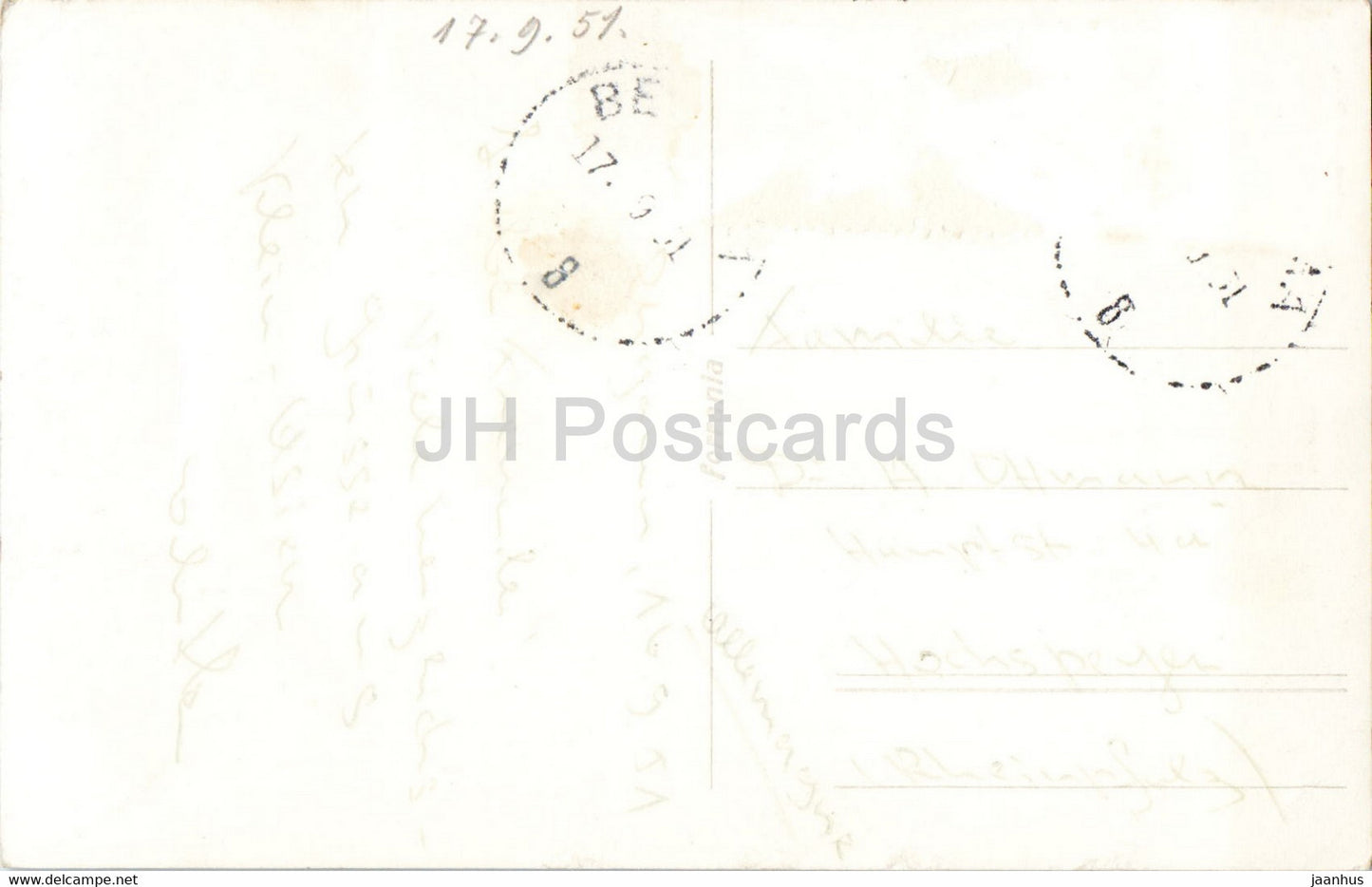 Bergamo - Muzesinden - museum - old postcard - 1951 - Italy - used