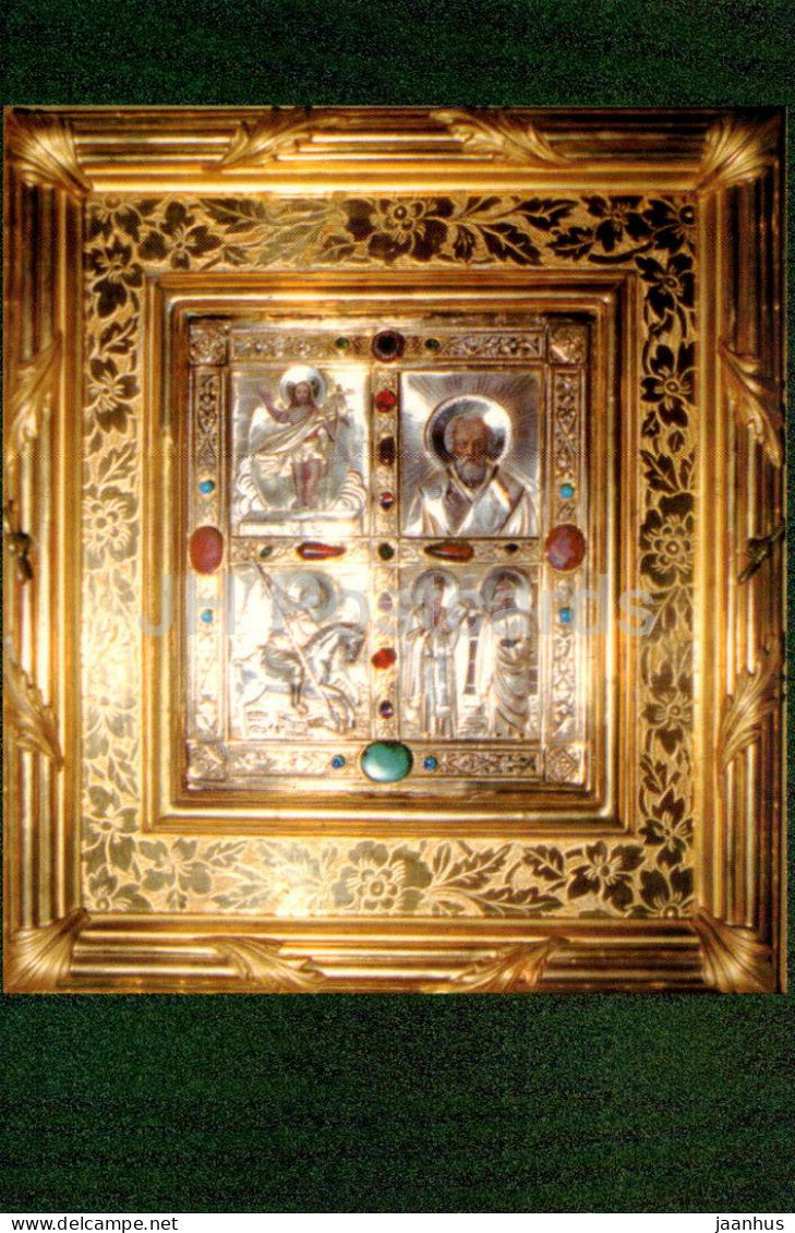 Puhtitsa Convent - The Miraculous Icon of St Nicholas - Estonia - unused - JH Postcards