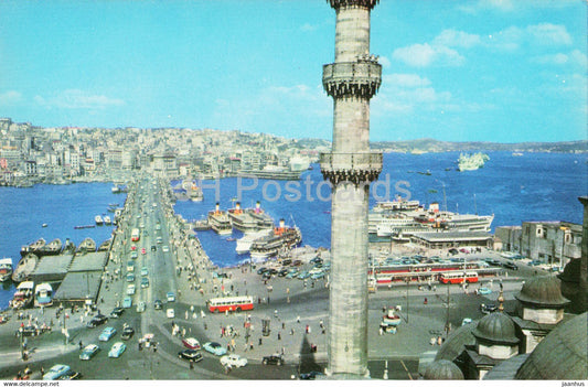 Istanbul - The Galata Bridge - 25 - Turkey - unused - JH Postcards