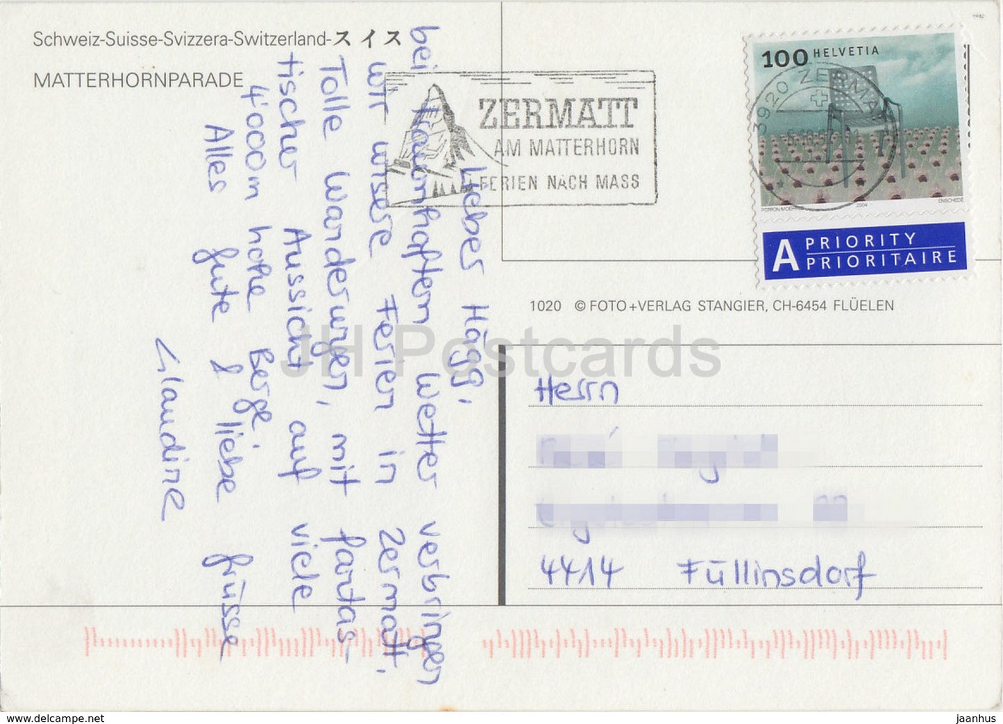 Matterhorn - Matterhornparade - 2007 - Switzerland - used
