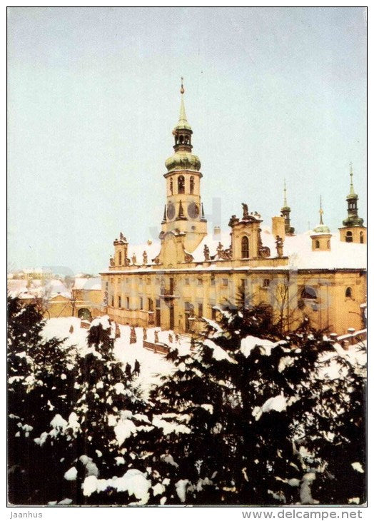 Loreta - winter - Praha - Prague - Czechoslovakia - Czech - unused - JH Postcards