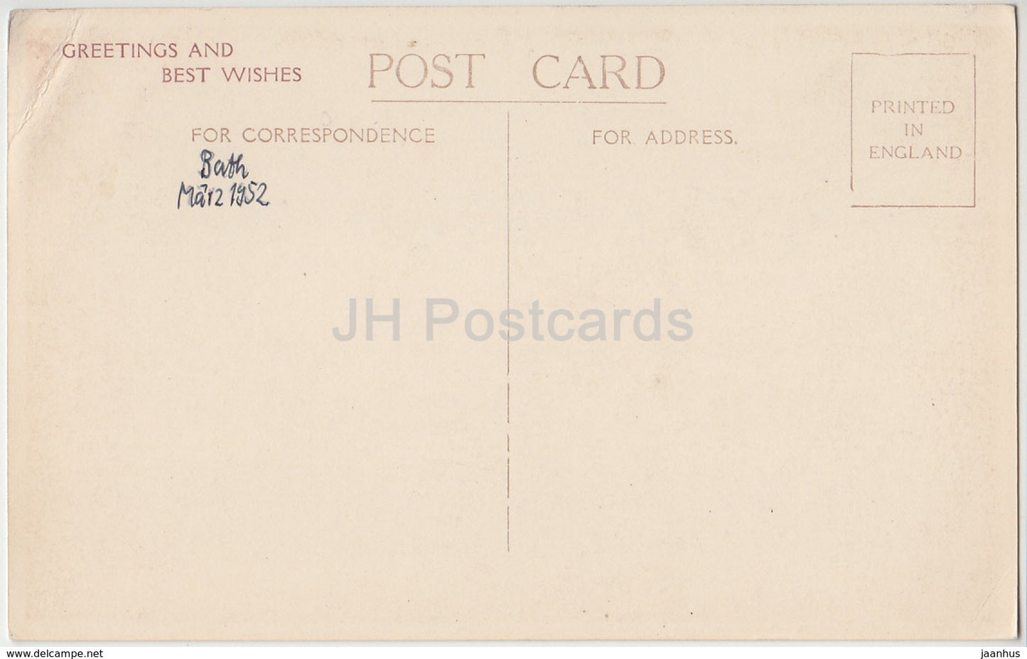 Bath - The Roman Baths - 24353A - 1952 - United Kingdom - England - used