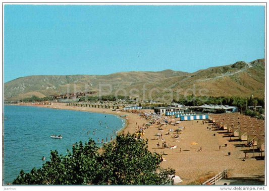 Via per Capocolonna - Street to Capocolonna - beach - Crotone - Calabria - 20 - Italia - Italy - unused - JH Postcards
