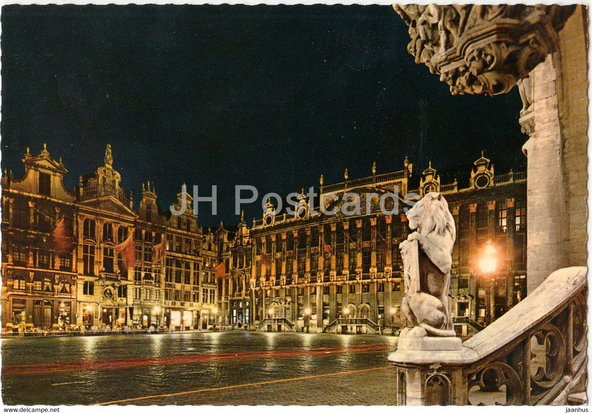 Bruxelles - Brussels - Market Place - House of the Dukes of Brabant - Belgium - unused - JH Postcards