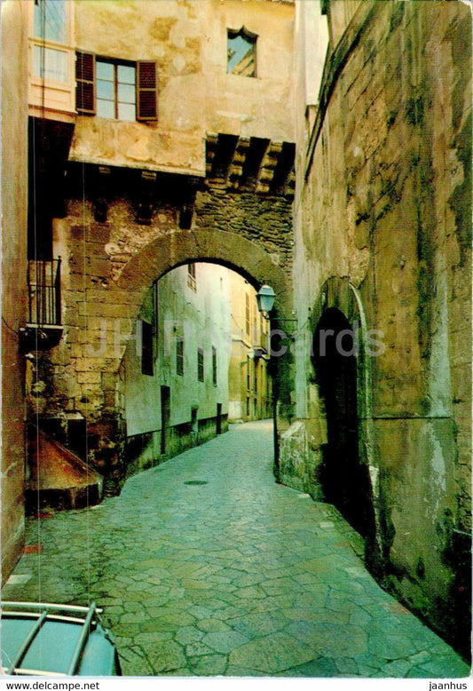 Palma de Mallorca - Calle Tipica - street - Spain - unused - JH Postcards