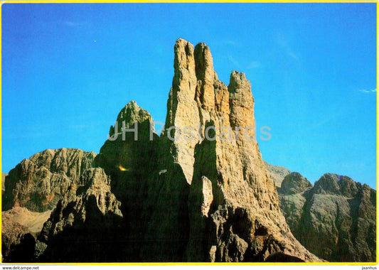 Gruppo del Catinaccio - Torri del Vajolet - Vajoletturme - Nature and Life - Italy - unused - JH Postcards