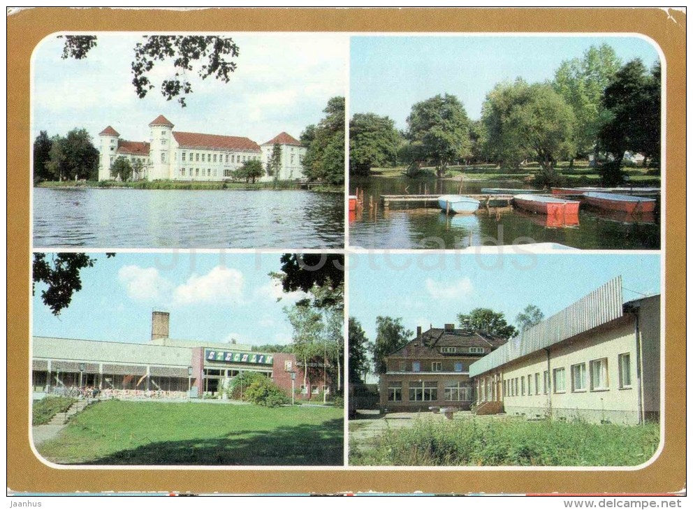 Rheinsberg - Himmelpfort - Neuglobsow -Seilershof - Germany - gelaufen - JH Postcards