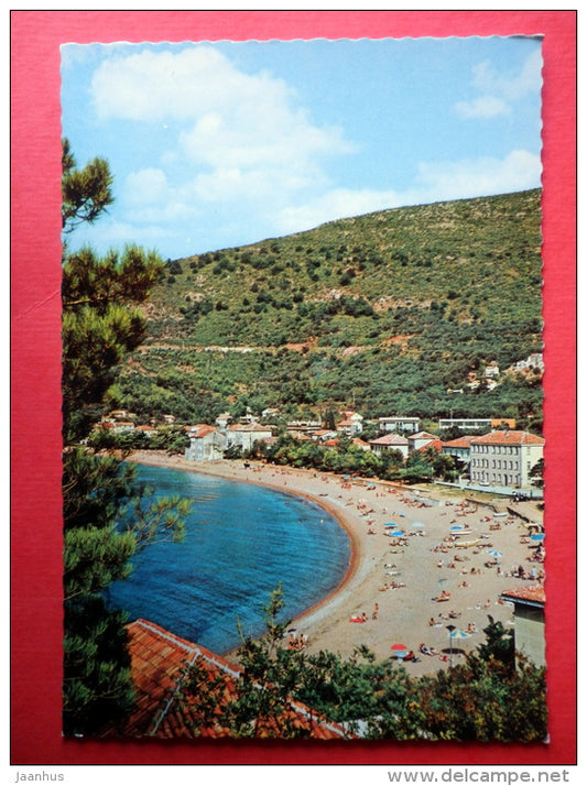 beach - Petrovac - Montenegro - Yugoslavia - unused - JH Postcards