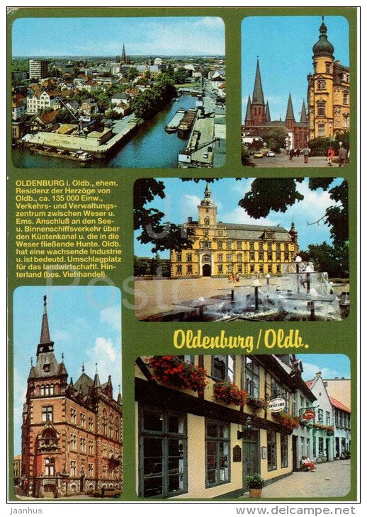 Oldenburg , Oldb. - Germany - 1985 gelaufen - JH Postcards