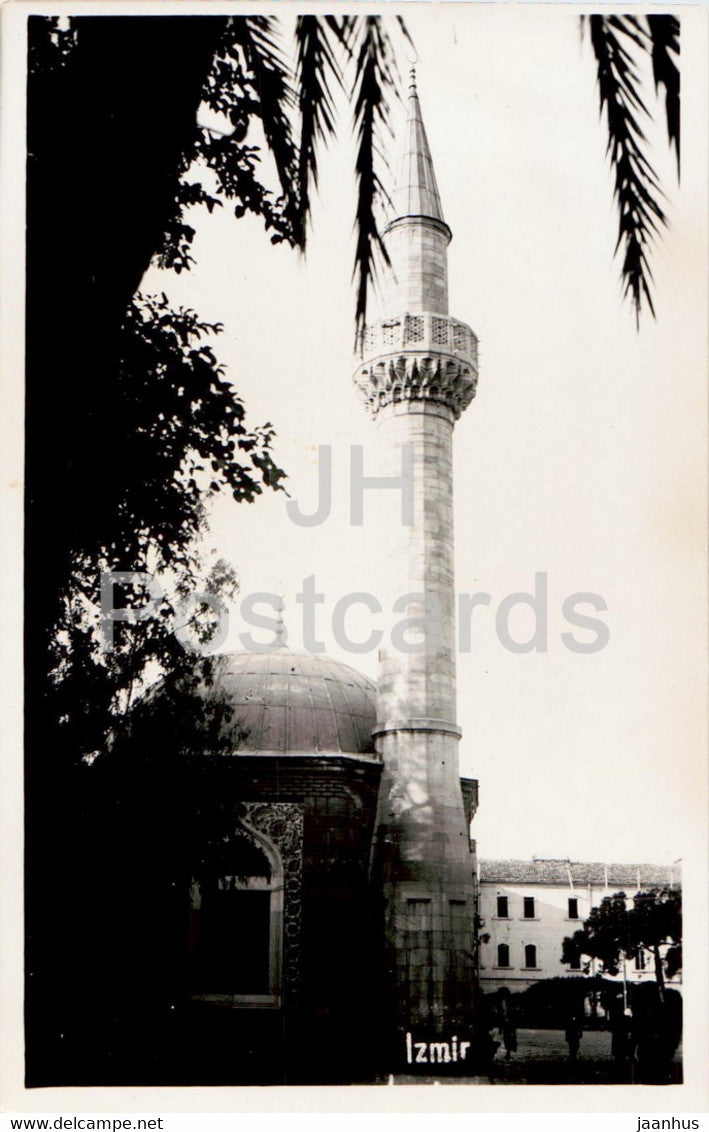 Izmir - Minaret - old postcard - Turkey - unused - JH Postcards