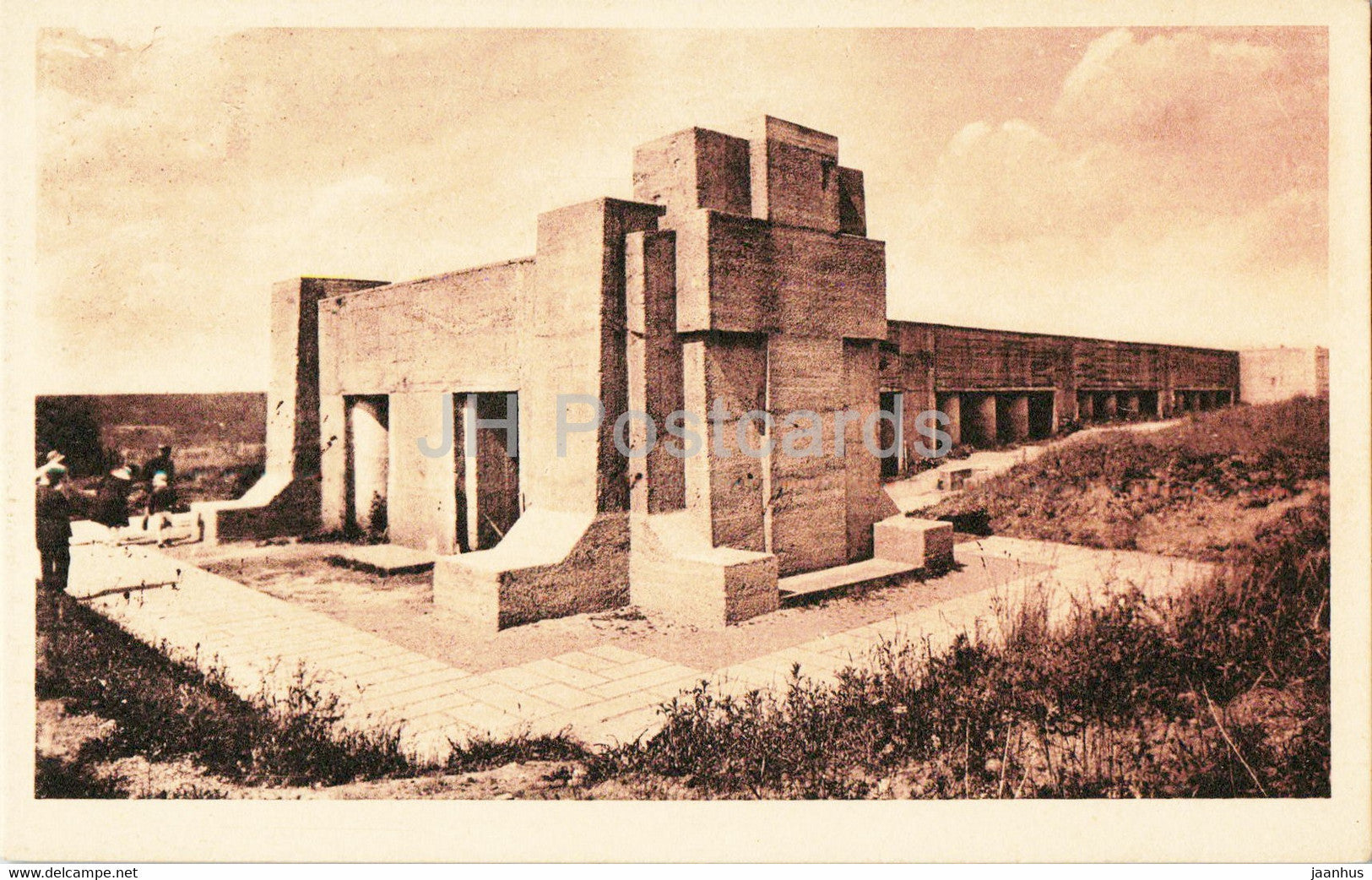 Thiaumont - pres Douamont - La Tranchee des Baionettes - Vue exterieure - 59 - old postcard - France - unused - JH Postcards