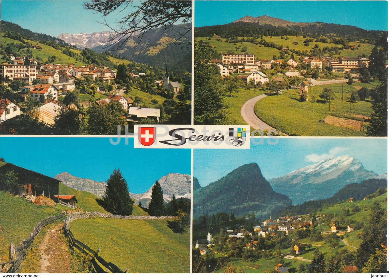 Seewis im Prattigau 1000 m - 2808 - Switzerland - unused - JH Postcards