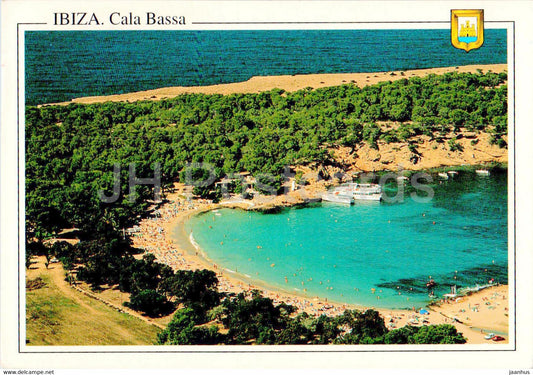 Ibiza - Cala Bassa - Isla Blanca - San Antonio - Spain - used - JH Postcards