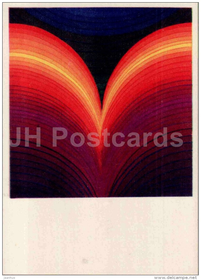 illustration by A. Vint - 1 - colours 1 - 1974 - Estonia USSR - unused - JH Postcards